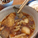 肉汁うどん いちだ家。 - ナスの煮浸しが好きなら好きなはず。