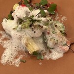 マゼランズ - シャルドネビネガー混ぜた感じ　スプラウト系も美味