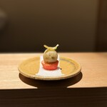 銀座 有涯 - ふきのとうのデザート