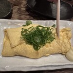 にくちゃん - だし巻き卵（チーズ入ってたような気がします）