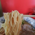 中華そば　まるせい - 麺 リフト