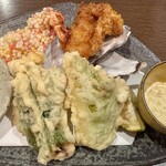 旬彩 かづ - カキフライもとても美味しい