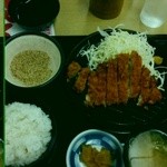 そば工房玄 - とんかつ定食