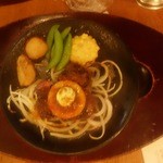 アメリカ屋 - キューブカットステーキ（180g）…1320円（税別）