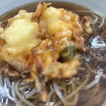 笠置そば - 海鮮かき揚げ