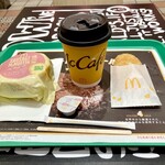 マクドナルド - ドリンク写真:【朝マック】ソーセージエッグマフィンセット520円(税込)