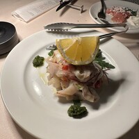 トラットリア グランボッカ - タコとセロリのマリネ