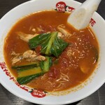 太陽のトマト麺 - スタンダードなのでアレンジで好みを見つける感じですかね。昔よりは食べやすくなった気がします。過去評価は低めなのでご愛嬌。