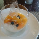 フレンチビストロ ル ドール - マンゴーのパンナコッタ