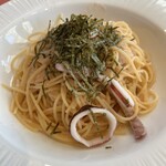 ウエストハウス - 明太子いかパスタ¥1,380+税