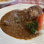 ウエストハウス - カレーandハンバーグ¥1,380+税