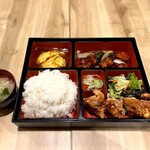 中華料理 福の虎 - 中華弁当A（かに玉+スブタ+からあげ）