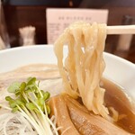 青竹手打ちらーめん まるはち - 手打ちピロピロ麺