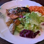 オステリア ガブリエッラ - お気軽ランチセット（サワラのソテーバルサミコソース）
