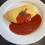 日本洋食 潤 - オムライス・トマトソース(レディースサイズ)