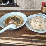 中華料理 まさき亭 - 炒飯＆ミニラーメン