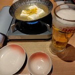 三代目網元 魚鮮水産 - 生ビールとお通し