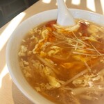 飲茶キッチン 豊龍 - 酸辣湯麺