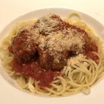 NAPOLI CUCINA - パスタランチ：１５００円（フォカッチャ、前菜、ドリンクバーがセット）のミートボールラグー（このパスタは＋３００円）