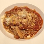 NAPOLI CUCINA - パスタランチ：１５００円（フォカッチャ、前菜、ドリンクバーがセット）のアマトリチャーナ