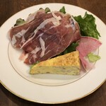 NAPOLI CUCINA - ピッツァランチ：１５００円（フォカッチャ、前菜、ドリンクバーがセット）の前菜