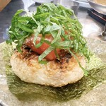 ニューロバタ カタナ食堂 - 明太しそバターおにぎり(アップ)