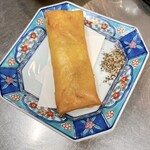 ニューロバタ カタナ食堂 - 牡蠣のクリーム春巻き