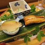 さ行 - 煮物（鮑、穴子、金目鯛）