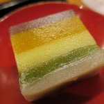 さ行 - 五色の羊羹