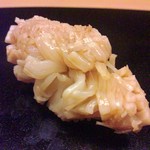 鮨 田可尾 - 帆立　旨み、炸裂です！素晴らしい～（承認済み）