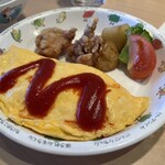 大戸屋 - お子様オムライスプレートアップ