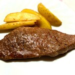 肉匠 鈴吉 - 豪州産牛ももステーキ※イマイチだった・・