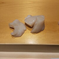 鮨 はしもと - 北寄貝にホタテ