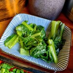 観光荘 - 野沢菜漬け