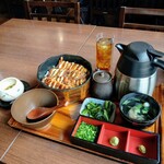 観光荘 - この日のセット