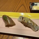 鮨 銀座 おのでら - ひかりものさま達