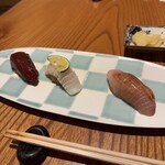 鮨 銀座 おのでら - お寿司　きたー