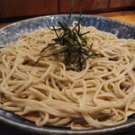 つけ鴨そばの蕎麦切り