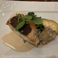 フェリエ - 愛知県産真鯛の【伊根満開】酒粕クルート焼き伊根満開のクリームソース