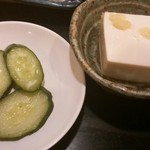 Mikoshi - 漬物と豆腐