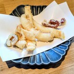 江戸そば マルノ - ヤリイカ天