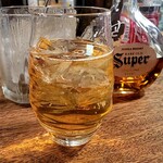 ウタリ - スーパーニッカ。ソーダ割りで。