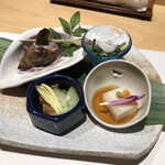 鮨 奏 - 4種の前菜