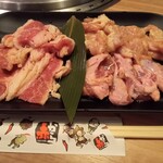 赤から - 牛カルビ・豚ハラミ・鶏セセリ