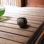 手打ち蕎麦 かね井 - 止め石 ですね　(2014/06)