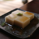 手打ち蕎麦 かね井 - そば豆腐　(2014/06)