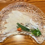 みよし - ふぐ刺しアップ