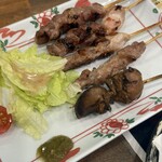 しゃも料理 軍鶏伝 - 焼き鳥　1200円