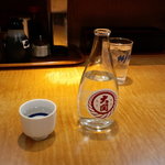 餃子の王将 - 燗酒(大関でも何でもいいや)