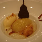 オーベルジュ・ド・リル - 洋梨のジュレ　シャンパン風味